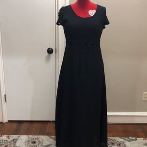 Black formal comfortable dress